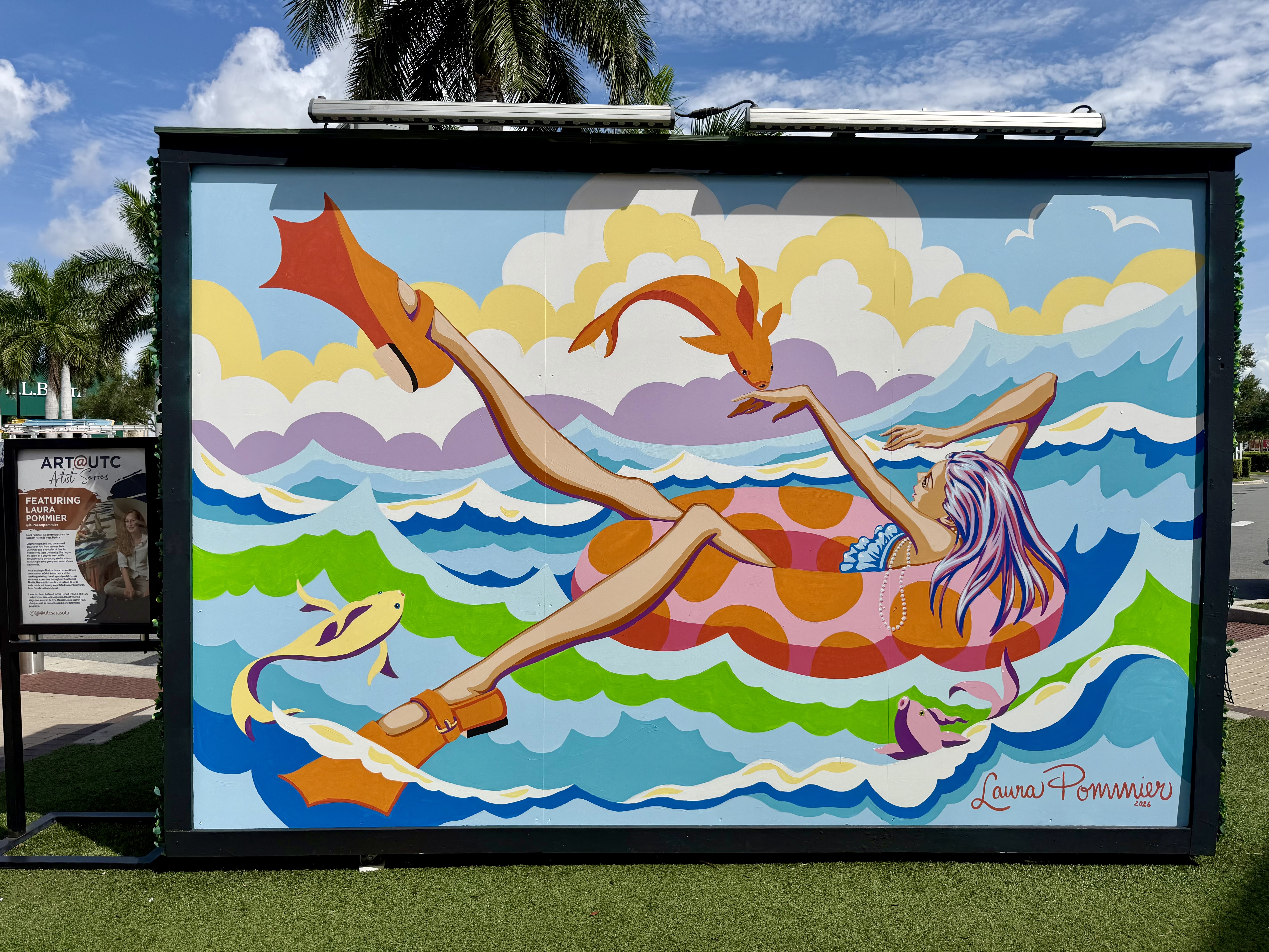 Dive Into Summer with Our Newest Mural