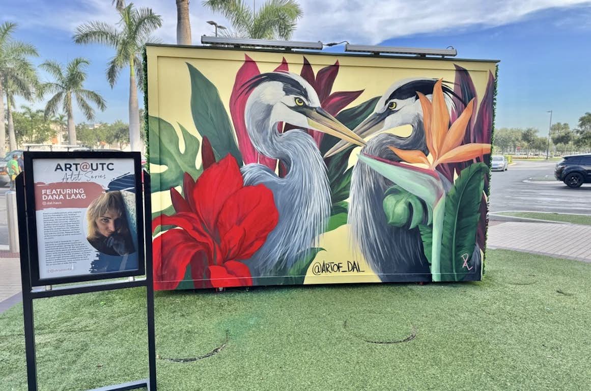 Soaring Through Summer With New Mural at UTC