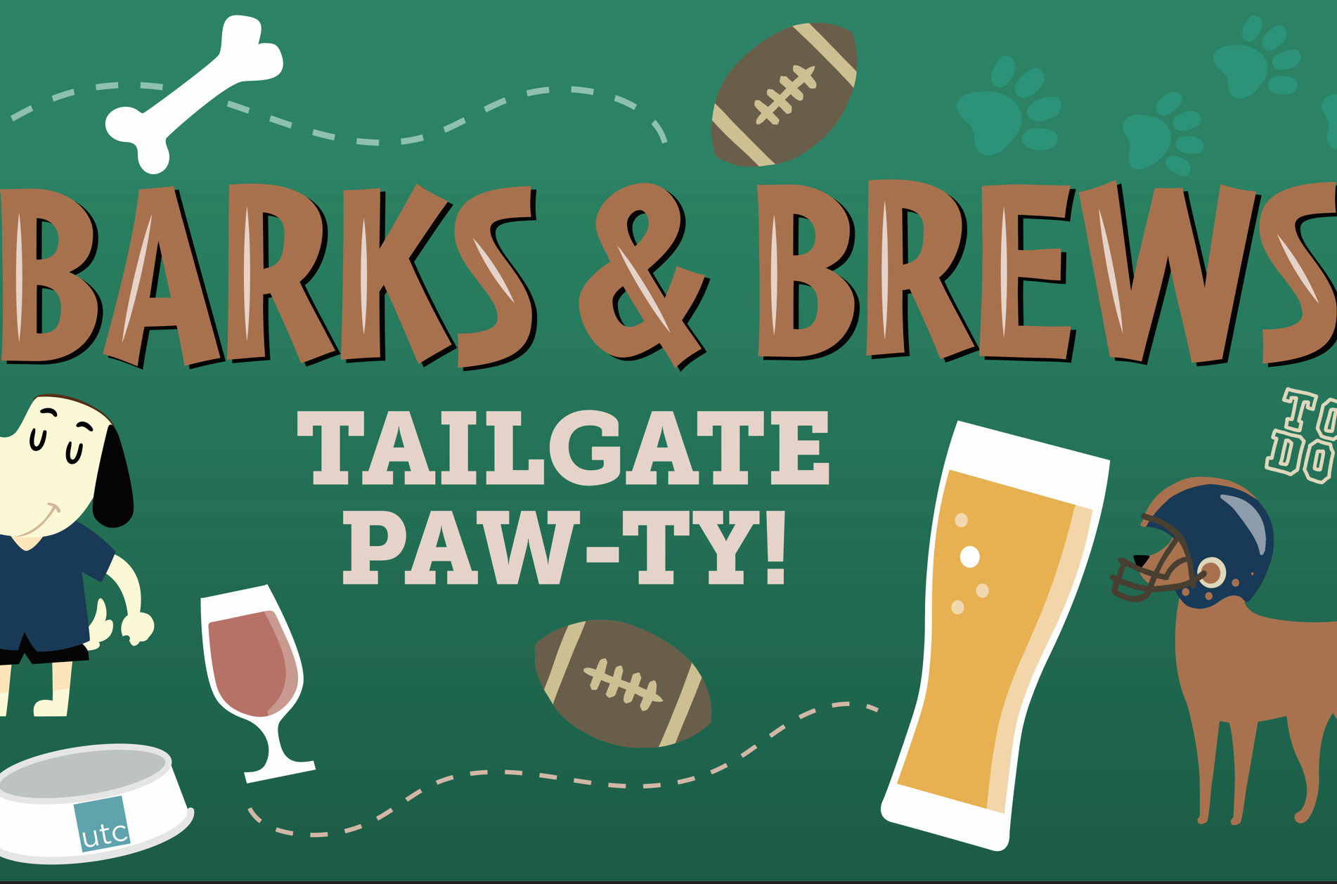 Barks & Brews Tailgate Paw-ty