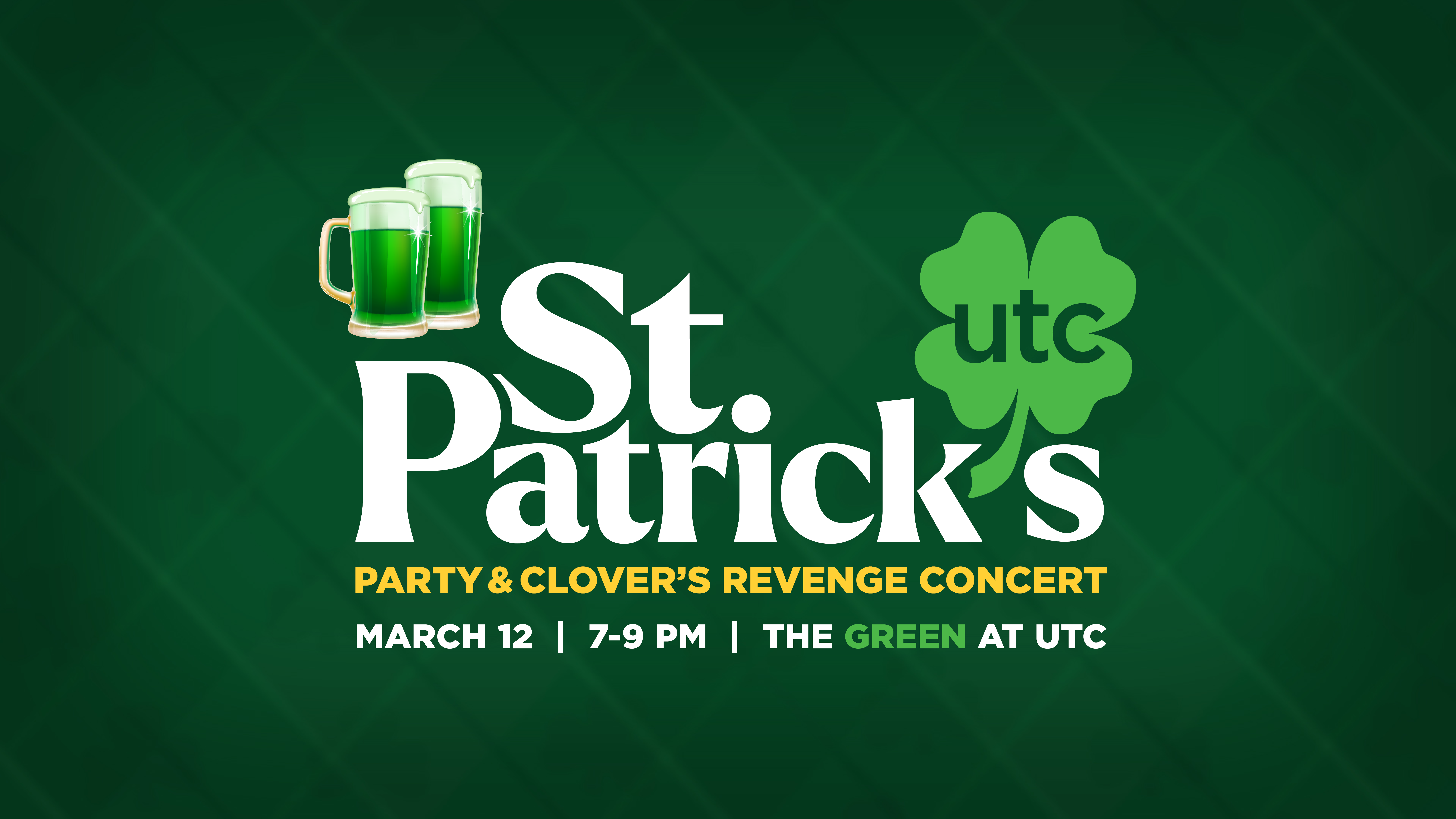 St. Patrick’s Party & Clover’s Revenge Concert