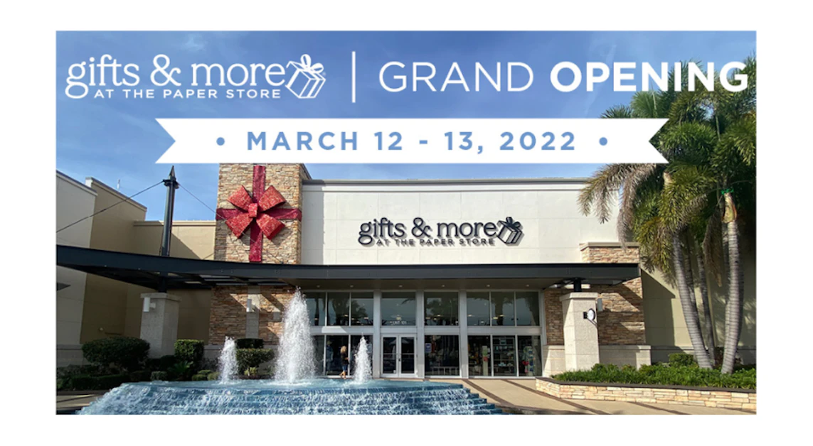 Gifts and More at The Paper Store Grand Opening - University Town ...