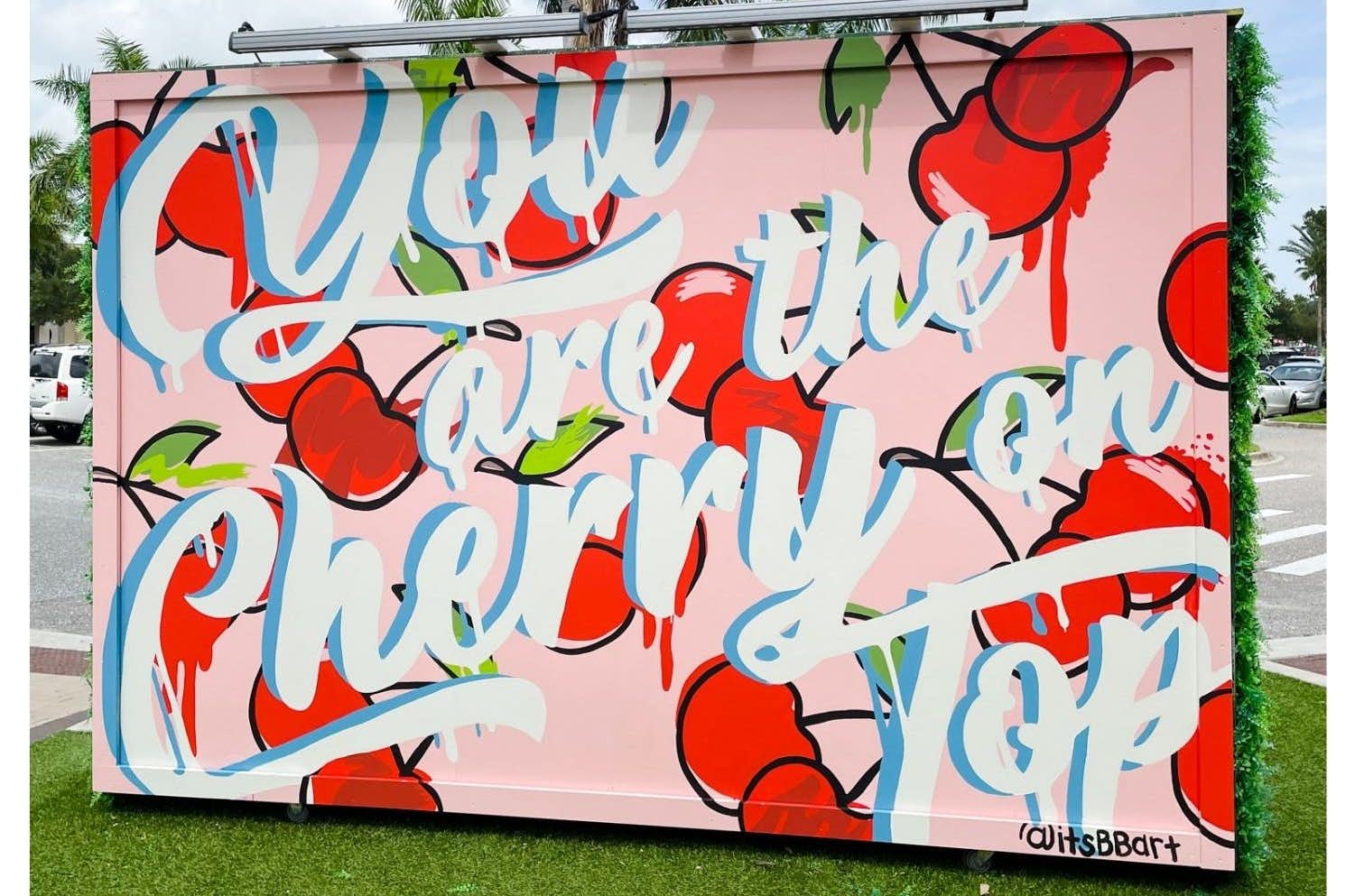September Mural is Sweeter Than Cherry Pie