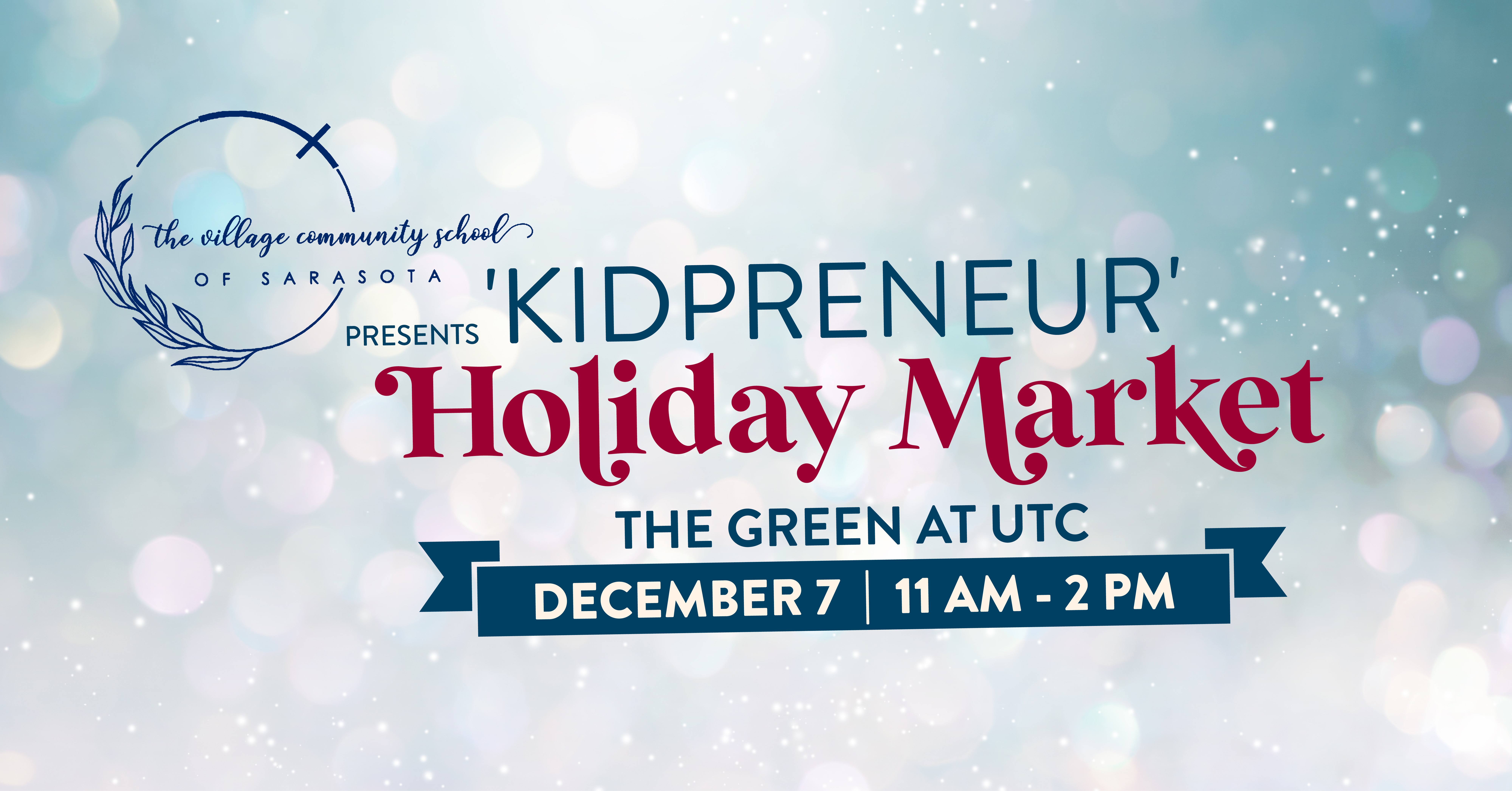 Village Community School Holiday Market